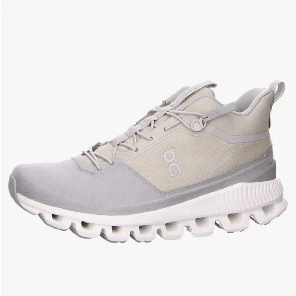 On- Running women Cloud Hi Sneakers grey W9.5 size - Picture 3 of 9